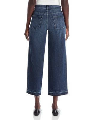 Rafaella High Rise Cropped Jeans in Indigo 