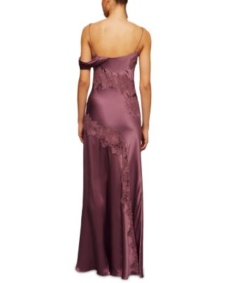 Reese Silk Cascade Gown