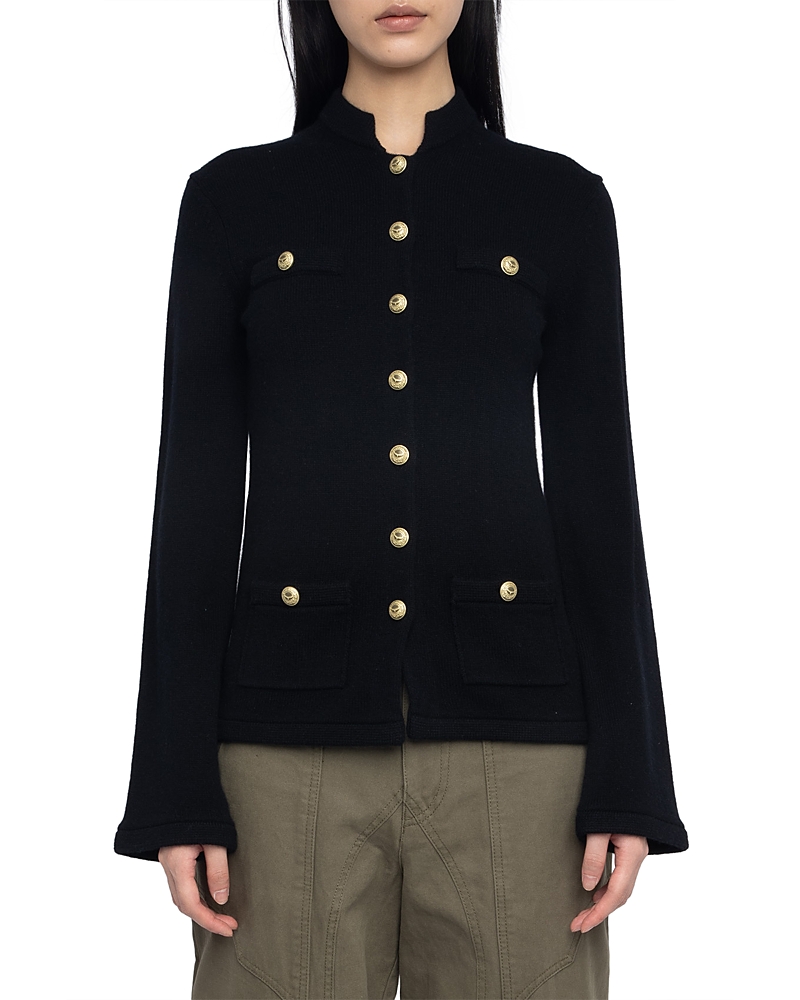 Zadig & Voltaire Lucy Lc Jacket In Black