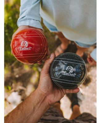Premium Resin 107mm Rambler Bocce Set Above