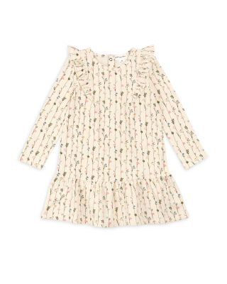 Girls' Floral Vines Ruffled Dress - Baby