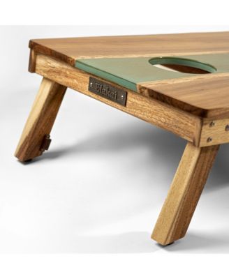 2ft x 4ft River Epoxy Resin with Live Edge Acacia Pathfinder ART Cornhole Boards