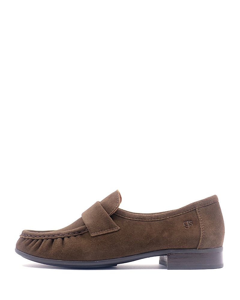 Gentle Souls By Kenneth Cole Women's Crew Loafer Flats In Brown