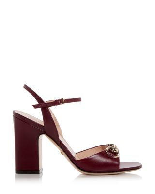 Women&#39;s Horsebit Block Heel Sandals 