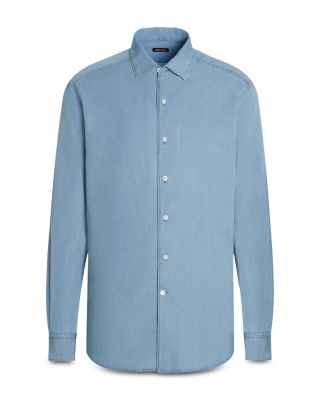Cotton Regular Fit Button Down Shirt
