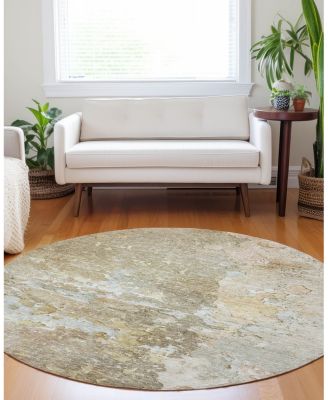 Dalyn Ravenna Washable RN3 Round Area Rug, 8' x 8'