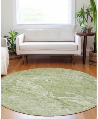 Dalyn Ravenna Washable RN8 Round Area Rug, 8' x 8'