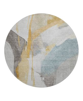Dalyn Ravenna Washable RN7 Round Area Rug, 8' x 8'