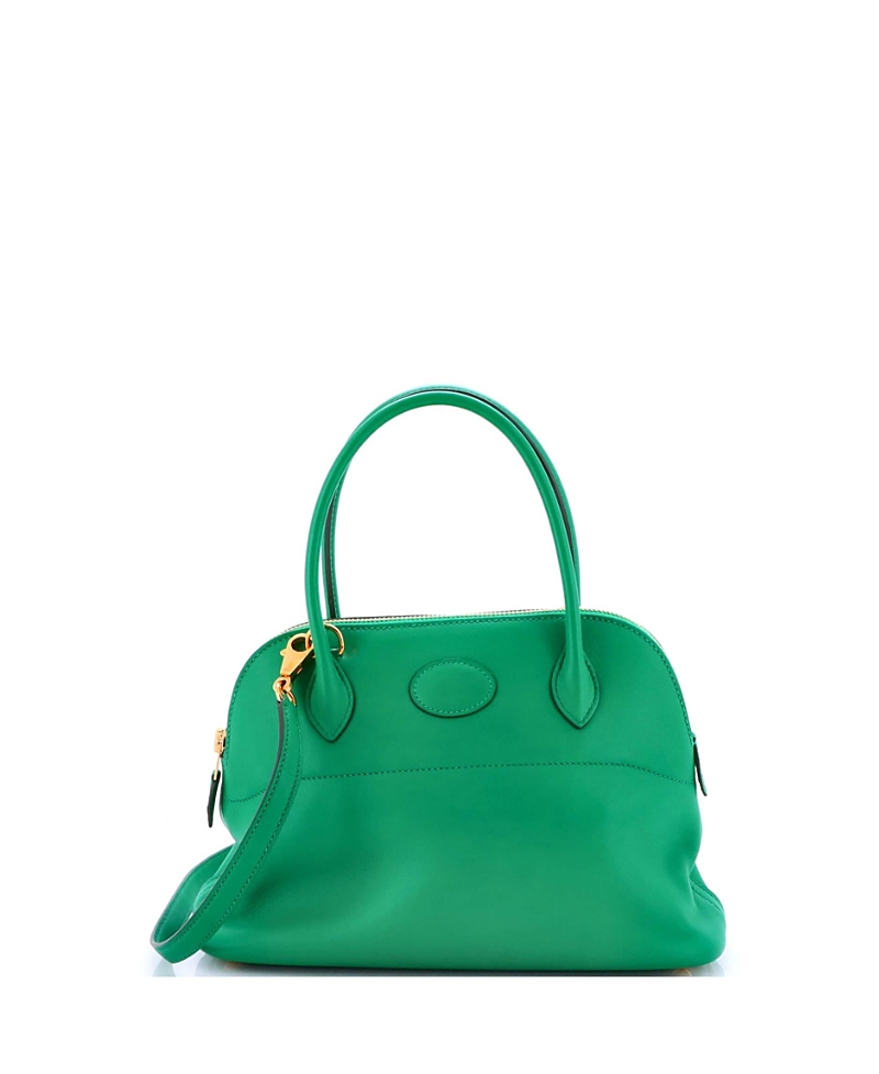 Pre-owned Pre-owned Hermes Hermes 27 Bolide Bag Swift In Green