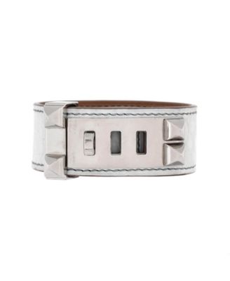 Pre-Owned HERMÈS - Collier de Chien 24 Bracelet Alligator