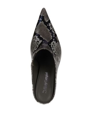 Women&#39;s Vader Pointed Toe High Heel Mules