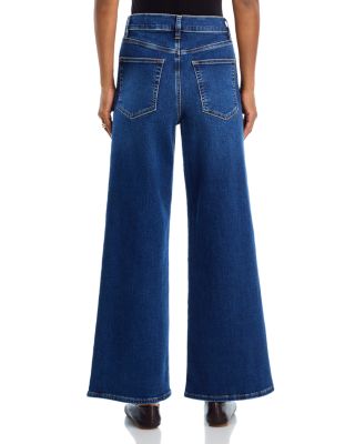 Le Slim Palazzo High Rise Jeans in Rinse