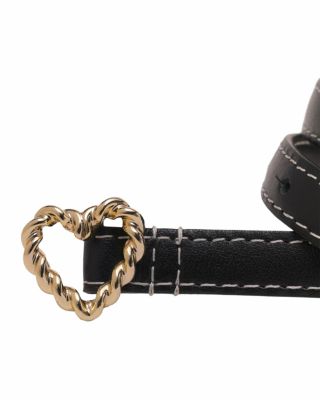 Women's Slim Heart Belt