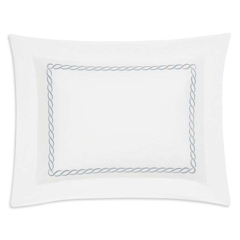 Matouk Classic Chain Standard Sham In Gray