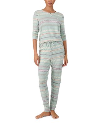 Long Sleeve Crewneck Jogger Pants Pajama Set