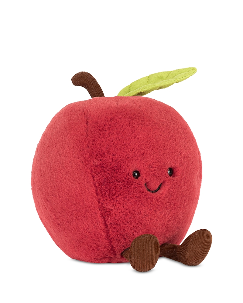 Jellycat Amuseables Apple Plush Toy - Ages 0+ In Red