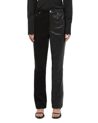 Bisected Leather Pants