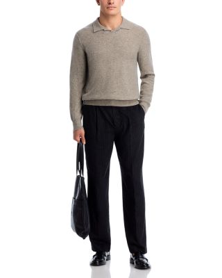 Boiled Cashmere Polo Sweater 