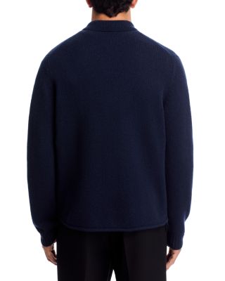 Contour Hem Long Sleeve Sweater Shirt