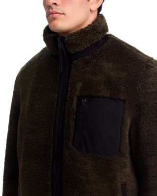 Faux Sherpa Zip Jacket