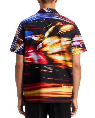 Short Sleeve Button Front Camp Shirt