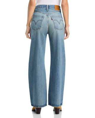 High Rise Wide Leg Jeans in Tint Story