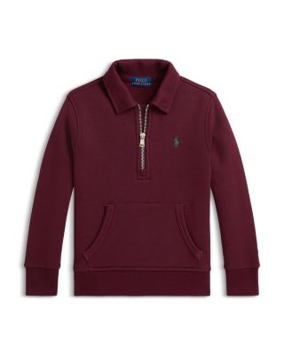 Boys' Fleece Quarter Zip Pullover - Little Kid
