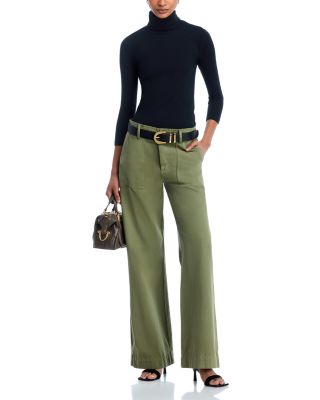 Aja 3/4 Sleeve Turtleneck Tee