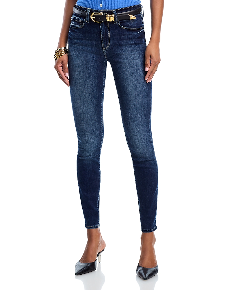 L'agence Marguerite High Rise Skinny Jeans In Columbia In Blue