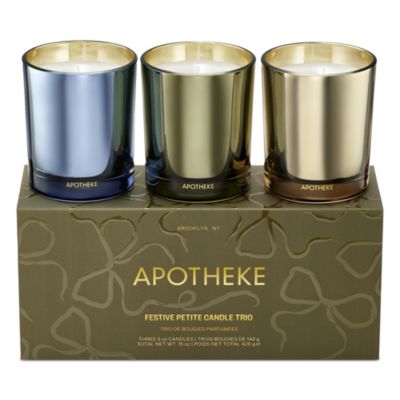 Holiday Trio Petite Scented Candle Trio Set, 15 oz.