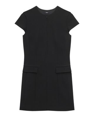 Tailored Zip Front Dress