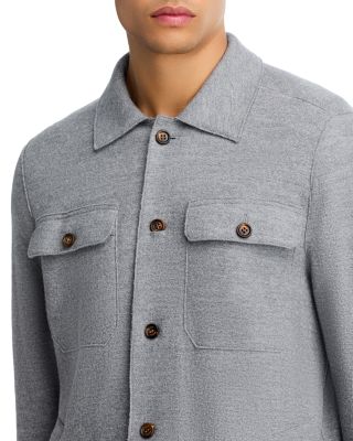 Boiled Wool Overshirt