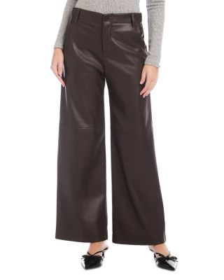 Lara Faux Leather Pants