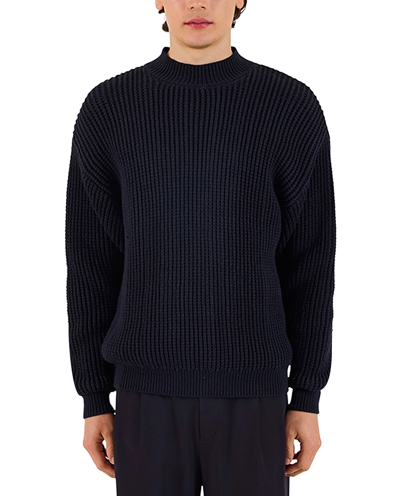 Krost Brioche Knit Chunky Sweater In Multi