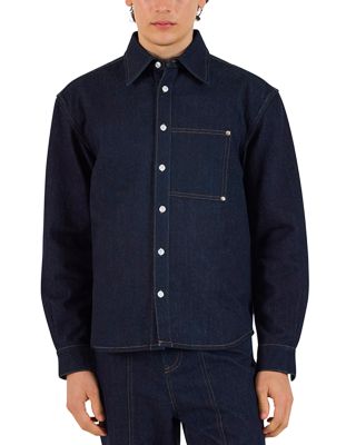 Indigo Denim Rivet Shirt