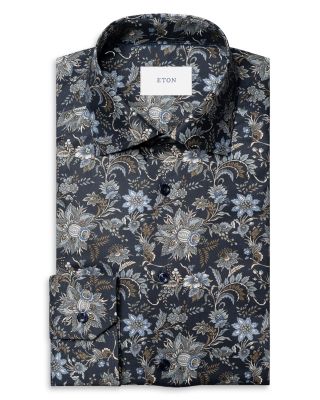 Slim Fit Floral Shirt