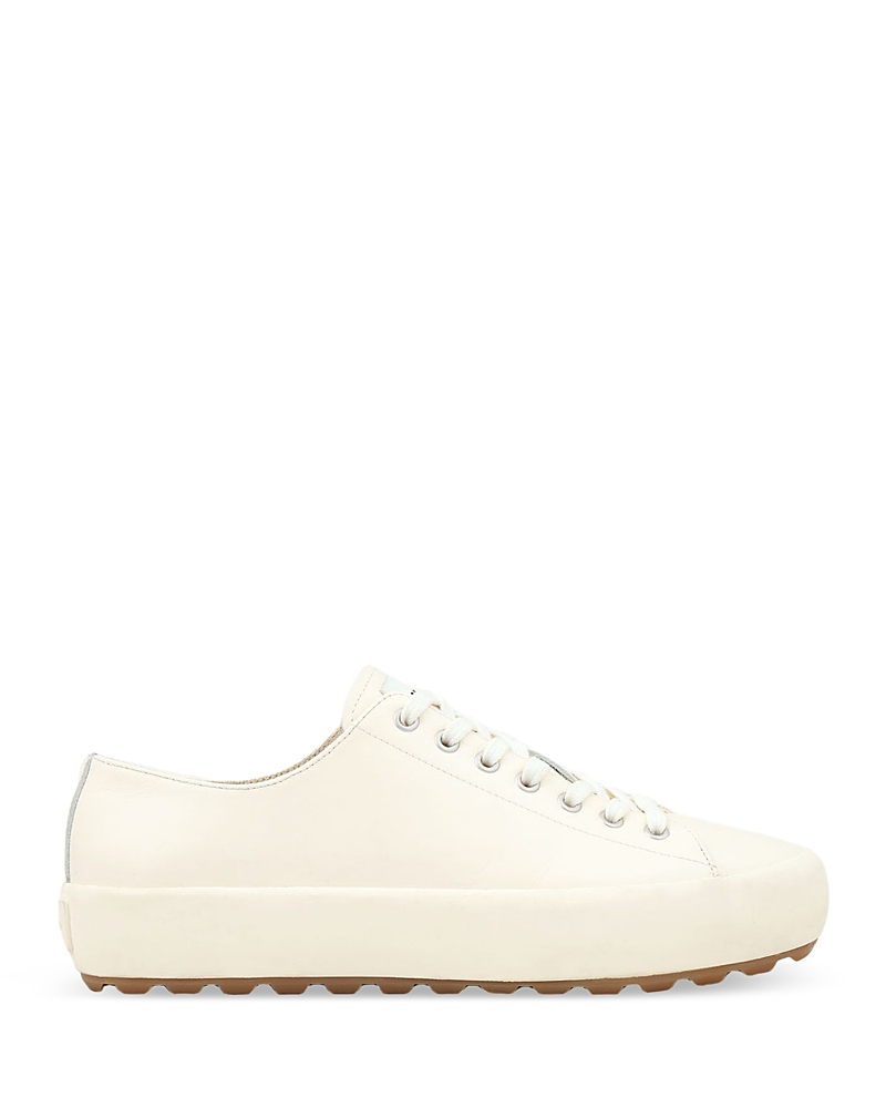 Sandro Low-top Split Leather Trainers In Neutral