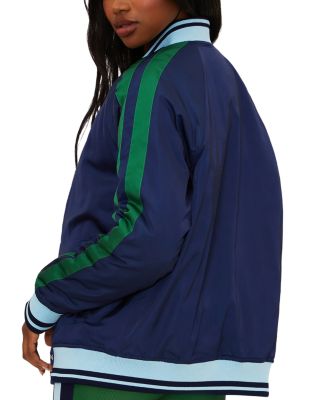 Colorblocked Flight Jacket