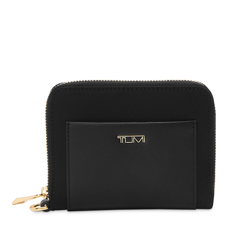 Tumi Bifold Zip Wallet In Black