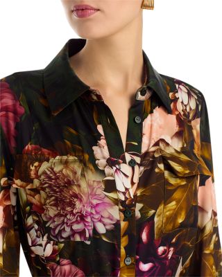 The Mila Silk Blend Printed Dress