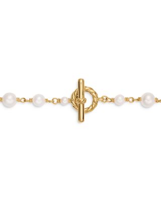 Pearl Classics Toggle Chain Bracelet in 18K Yellow Gold, 4.5mm
