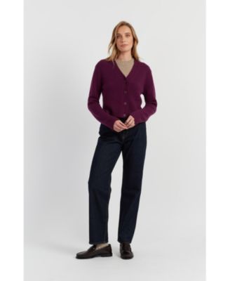  Women's Pure Cashmere Cardigan