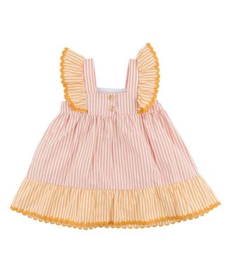 Girls' Amelia Cabana Ruffle Sleeve Dress - Baby, Little Kid