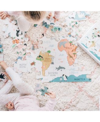 World Map Floor Puzzle - Age 1.5+ Years