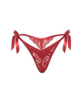 Hailey Lace Side Bows Panty