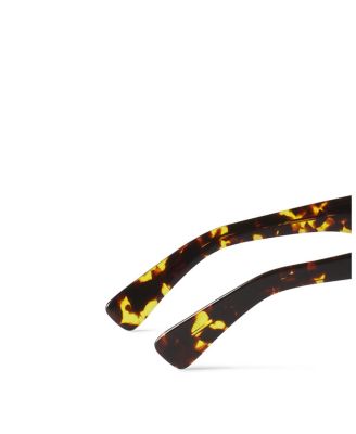  Women&#39;s Lunettes Maxi Rectangle Lanvin Signature