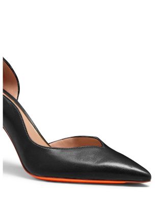 Women's Leather High-Heel Pump