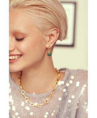 Eleanor Drop Stud Earrings