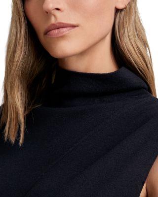 Harper Wool Sleeveless Slouch Neck Top
