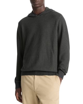 Geo Jacquard Long Sleeve Hoodie